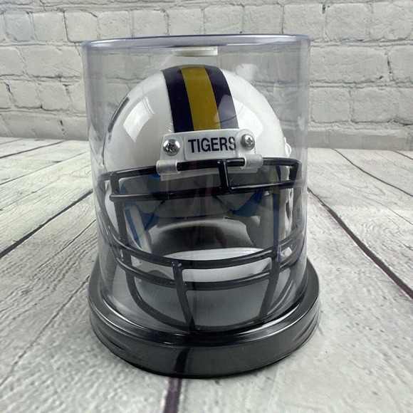 LSU Tigers NCAA Alternate 2 (White) Schutt Mini Helmet! - Picture 3 of 11